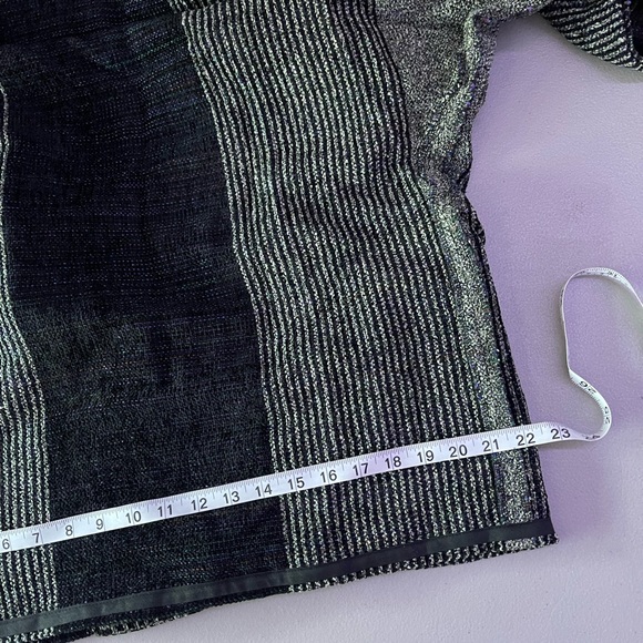 Lynn Yarrington Artist Fiber Handwoven Chenille Open Front Jacket Cardigan Sz Sm - Picture 10 of 11